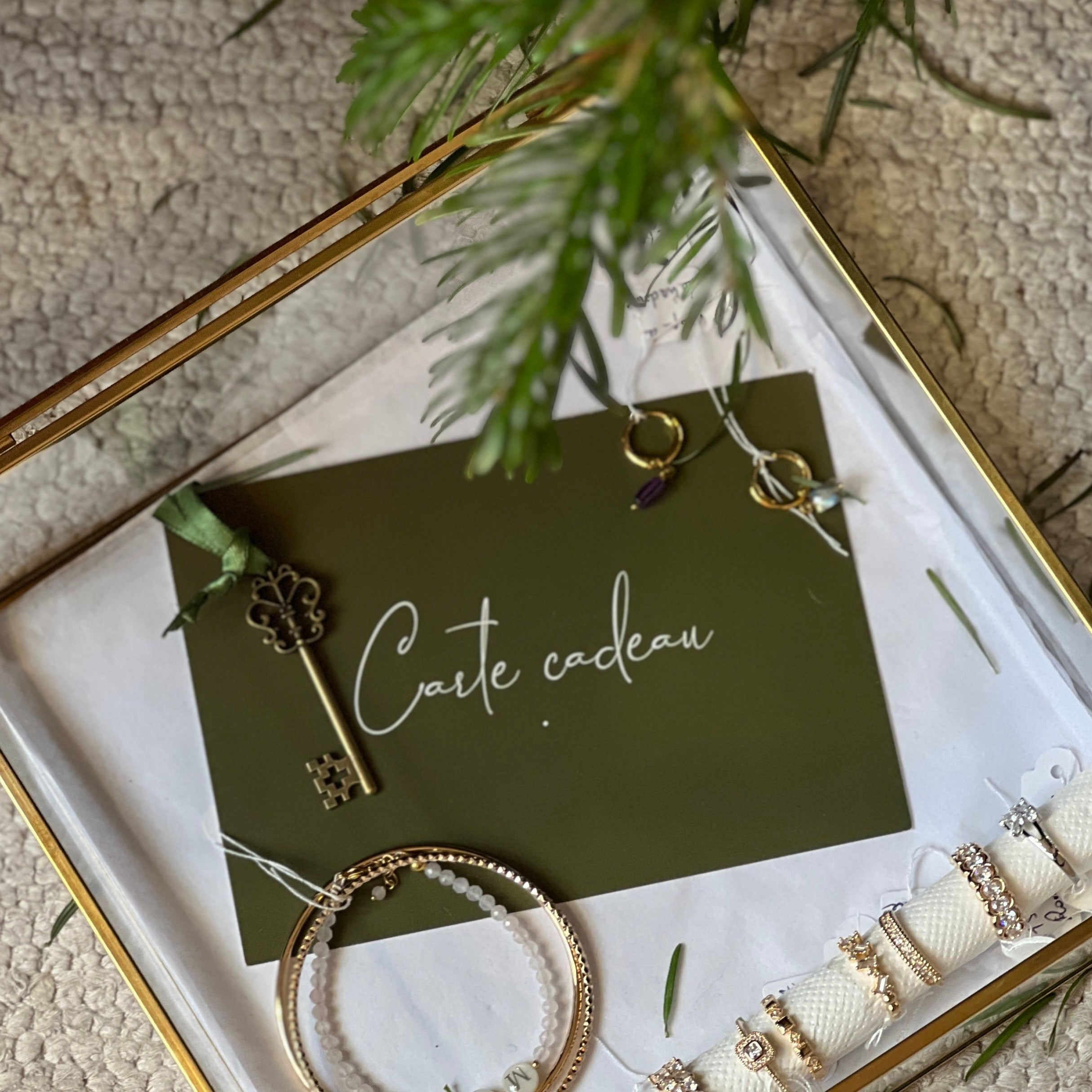 Carte cadeau - clé de la maison